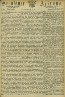Breslauer Zeitung. Jg.54, Nr. 404 (30 August 1873) - Mittag-Ausgabe