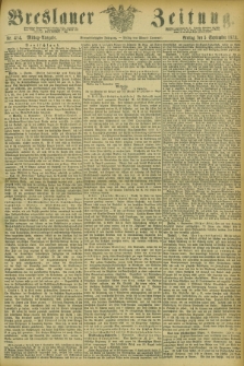 Breslauer Zeitung. Jg.54, Nr. 414 (5 September 1873) - Mittag-Ausgabe