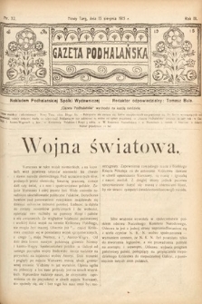 Gazeta Podhalańska. 1915, nr 32