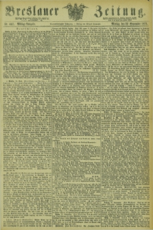Breslauer Zeitung. Jg.54, Nr. 442 (22 September 1873) - Mittag-Ausgabe