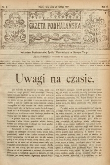 Gazeta Podhalańska. 1917, nr 9