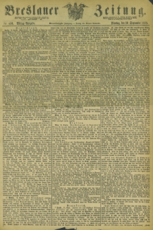 Breslauer Zeitung. Jg.54, Nr. 456 (30 September 1873) - Mittag-Ausgabe