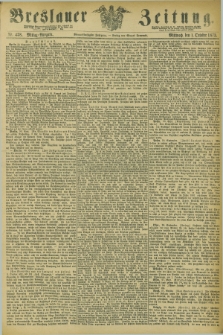 Breslauer Zeitung. Jg.54, Nr. 458 (1 October 1873) - Mittag-Ausgabe