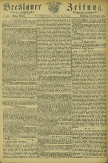 Breslauer Zeitung. Jg.54, Nr. 460 (2 October 1873) - Mittag-Ausgabe