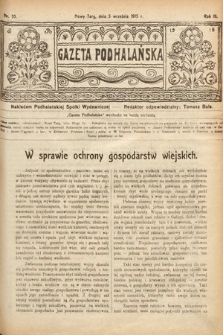 Gazeta Podhalańska. 1915, nr 35