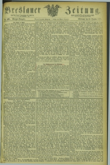 Breslauer Zeitung. Jg.54, Nr. 493 (22 October 1873) - Morgen-Ausgabe + dod.