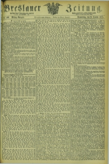 Breslauer Zeitung. Jg.54, Nr. 496 (23 October 1873) - Mittag-Ausgabe