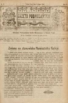 Gazeta Podhalańska. 1917, nr 11