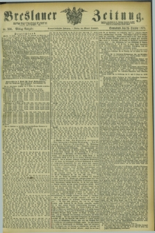 Breslauer Zeitung. Jg.54, Nr. 500 (25 October 1873) - Mittag-Ausgabe