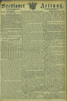 Breslauer Zeitung. Jg.54, Nr. 502 (27 October 1873) - Mittag-Ausgabe