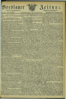 Breslauer Zeitung. Jg.54, Nr. 536 (15 November 1873) - Mittag-Ausgabe