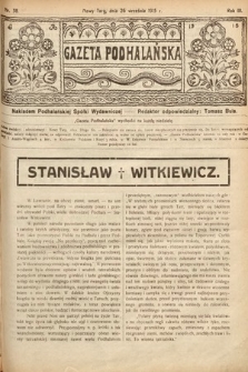 Gazeta Podhalańska. 1915, nr 38