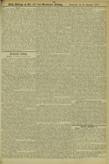 Breslauer Zeitung. [Jg.54], Beilage zu Nr. 547 der Breslauer Zeitung (22 November 1873)