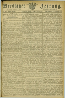 Breslauer Zeitung. Jg.54, Nr. 580 (11 December 1873) - Mittag-Ausgabe
