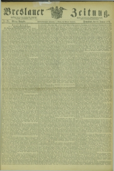 Breslauer Zeitung. Jg.55, Nr. 28 (17 Januar 1874) - Mittag-Ausgabe