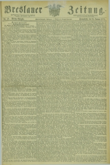 Breslauer Zeitung. Jg.55, Nr. 40 (24 Januar 1874) - Mittag-Ausgabe