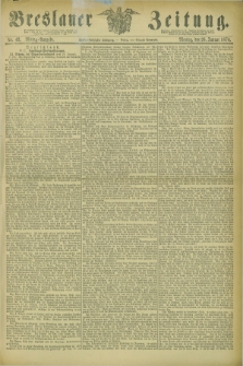 Breslauer Zeitung. Jg.55, Nr. 42 (26 Januar 1874) - Mittag-Ausgabe