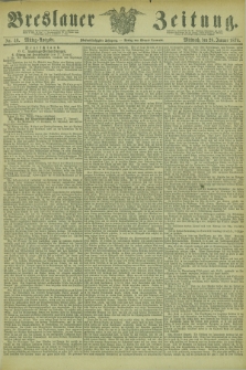 Breslauer Zeitung. Jg.55, Nr. 46 (28 Januar 1874) - Mittag-Ausgabe