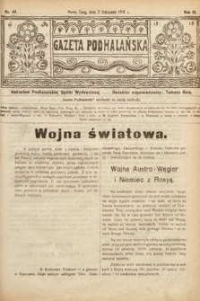 Gazeta Podhalańska. 1915, nr 44