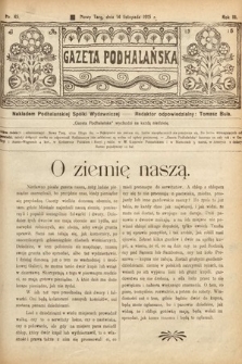 Gazeta Podhalańska. 1915, nr 45