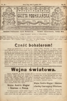 Gazeta Podhalańska. 1915, nr 48