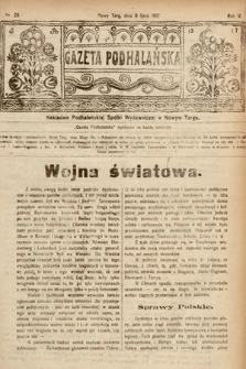 Gazeta Podhalańska. 1917, nr 28