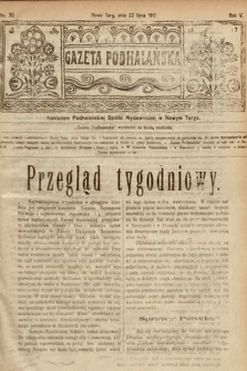 Gazeta Podhalańska. 1917, nr 30