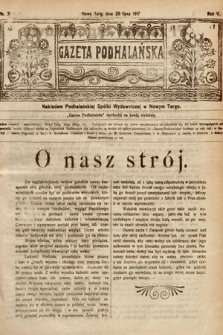 Gazeta Podhalańska. 1917, nr 31