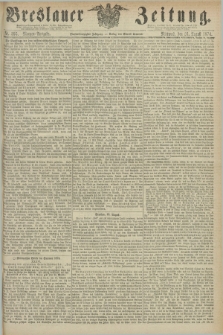 Breslauer Zeitung. Jg.55, Nr. 395 (26 August 1874) - Morgen-Ausgabe + dod.