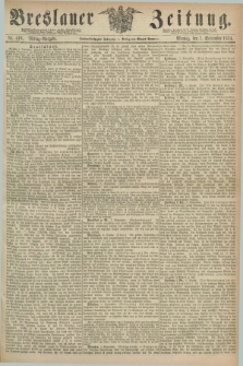 Breslauer Zeitung. Jg.55, Nr. 416 (7 September 1874) - Mittag-Ausgabe