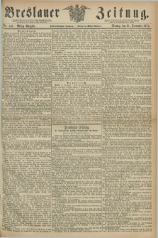 Breslauer Zeitung. Jg.55, Nr. 440 (21 September 1874) - Mittag-Ausgabe