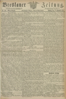 Breslauer Zeitung. Jg.55, Nr. 442 (22 September 1874) - Mittag-Ausgabe
