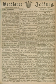 Breslauer Zeitung. Jg.55, Nr. 456 (30 September 1874) - Mittag-Ausgabe