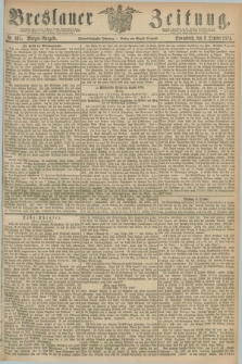 Breslauer Zeitung. Jg.55, Nr. 461 (3 October 1874) - Morgen-Ausgabe + dod.