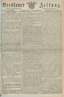 Breslauer Zeitung. Jg.55, Nr. 485 (17 October 1874) - Morgen-Ausgabe + dod.