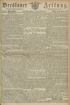 Breslauer Zeitung. Jg.55, Nr. 490 (20 October 1874) - Mittag-Ausgabe