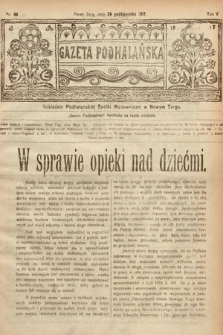 Gazeta Podhalańska. 1917, nr 44