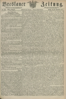 Breslauer Zeitung. Jg.55, Nr. 544 (20 November 1874) - Mittag-Ausgabe