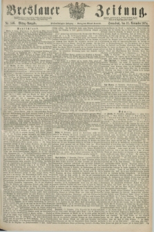 Breslauer Zeitung. Jg.55, Nr. 546 (21 November 1874) - Mittag-Ausgabe