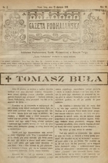 Gazeta Podhalańska. 1918, nr 2