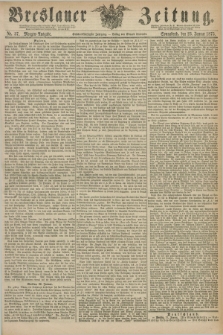 Breslauer Zeitung. Jg.56, Nr. 37 (23 Januar 1875) - Morgen-Ausgabe + dod.