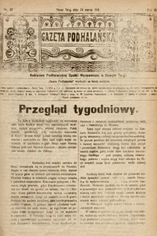 Gazeta Podhalańska. 1918, nr 12