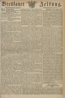 Breslauer Zeitung. Jg.56, Nr. 49 (30 Januar 1875) - Morgen-Ausgabe + dod.
