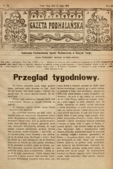 Gazeta Podhalańska. 1918, nr 19