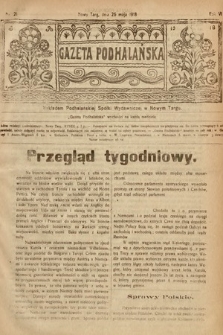Gazeta Podhalańska. 1918, nr 21