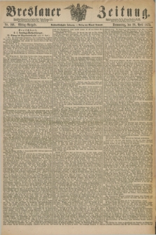 Breslauer Zeitung. Jg.56, Nr. 196 (29 April 1875) - Mittag-Ausgabe