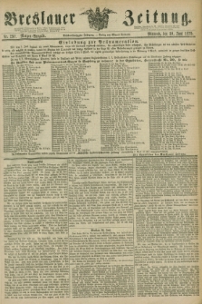 Breslauer Zeitung. Jg.56, Nr. 297 (30 Juni 1875) - Morgen-Ausgabe + dod.