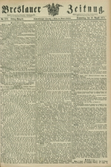 Breslauer Zeitung. Jg.56, Nr. 372 (12 August 1875) - Mittag-Ausgabe