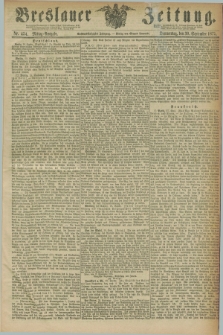 Breslauer Zeitung. Jg.56, Nr. 454 (30 September 1875) - Mittag-Ausgabe