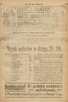 Gazeta Podhalańska. 1919, nr 5
